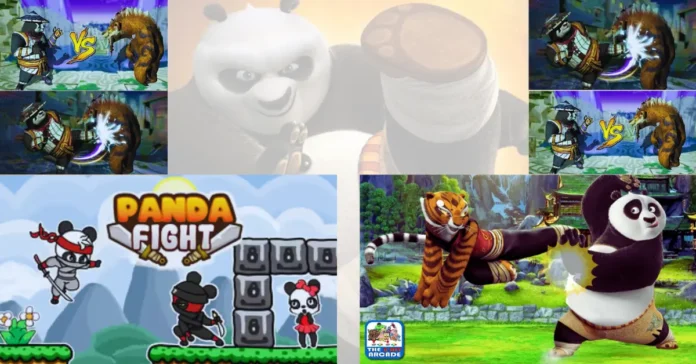 panda fighting games free